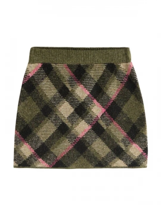 Foto van product Next Rok beige / antraciet / groen / pink