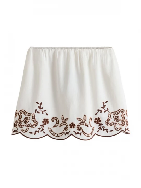 Foto van product Next Rok bruin / wit