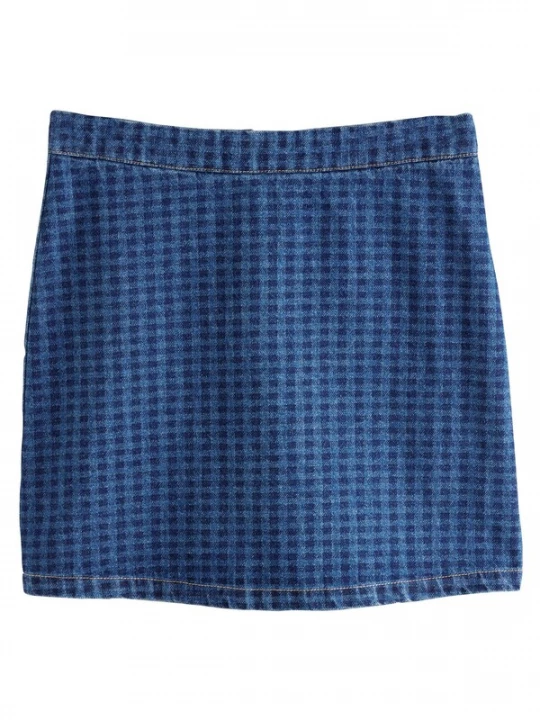 Foto van product Next Rok blauw denim / donkerblauw