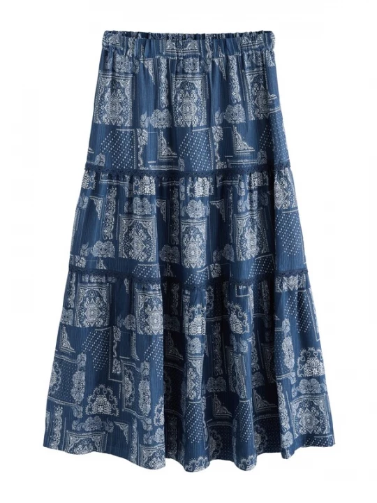 Foto van product Next Rok blauw / wit