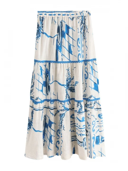 Foto van product Next Rok blauw / wit
