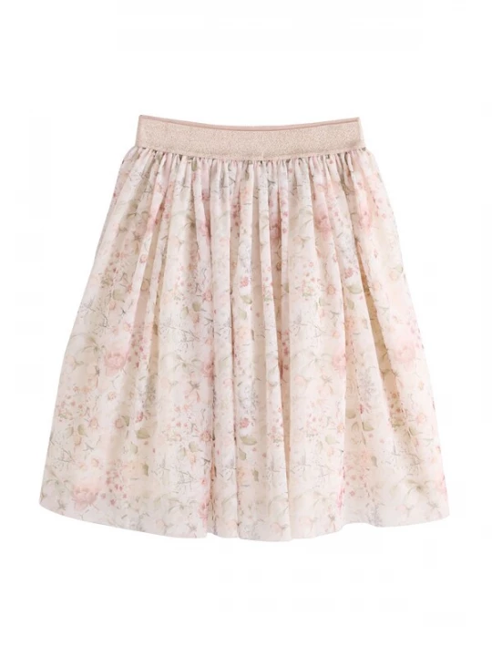 Foto van product Next Rok ecru / goud / pastelgroen / rosa