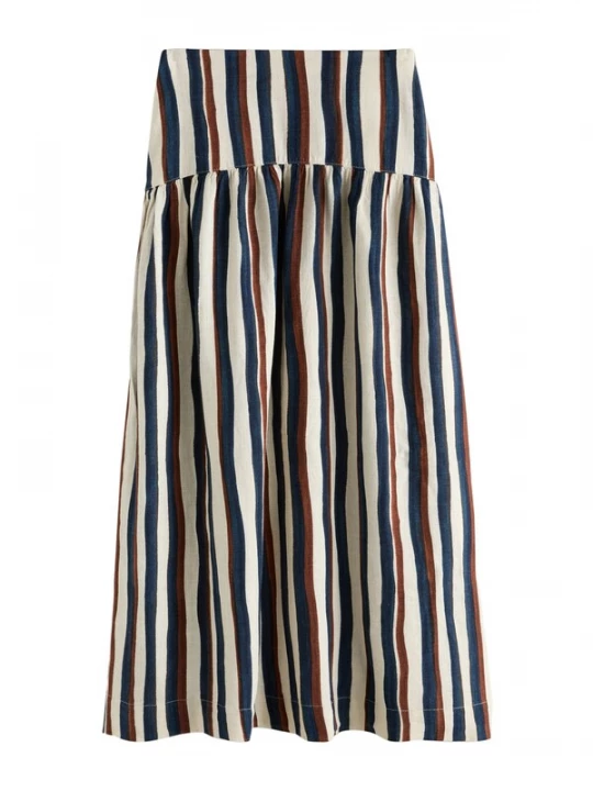 Foto van product Next Rok ecru / navy / chocoladebruin