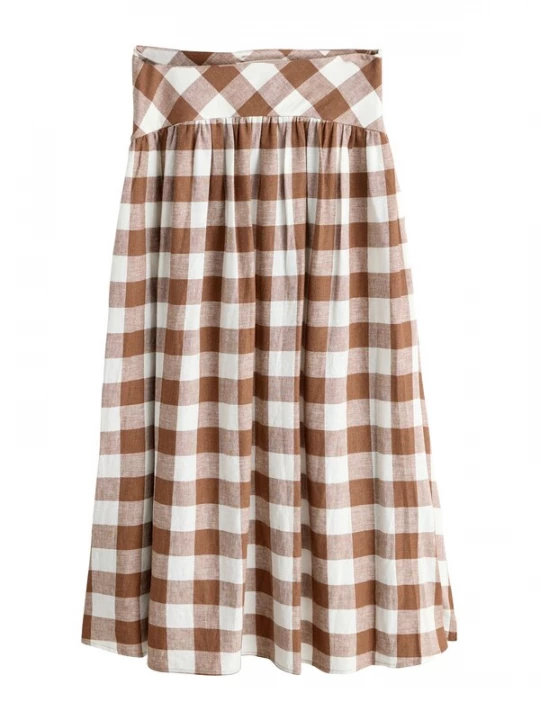 Foto van product Next Rok bruin / lichtbruin / offwhite