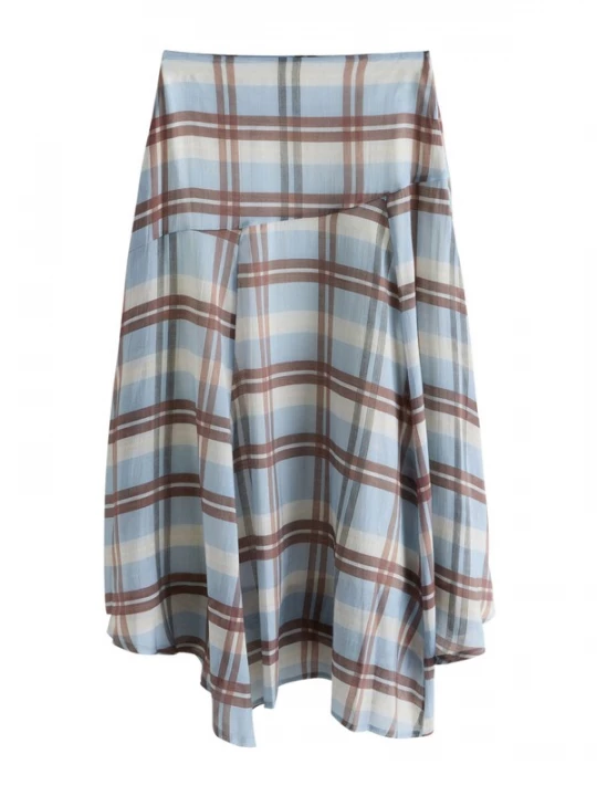 Foto van product Next Rok hemelsblauw / bruin / wit