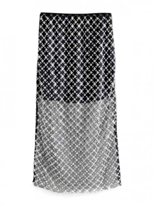 Foto van product Next Rok 'N. Premium' zwart / parelwit