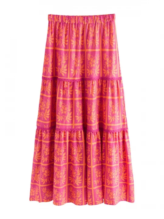 Foto van product Next Rok oranje / pink