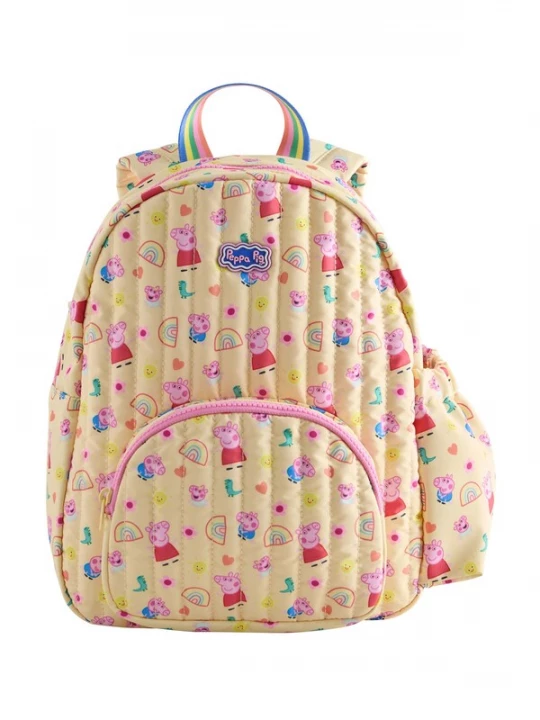 Foto van product Next Rugzak 'Peppa Pig' pasteelgeel / groen / eosine / rood