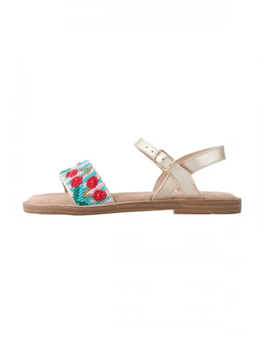 Foto van product Next Sandalen azuur / goud / rosa / rood
