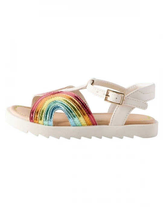 Foto van product Next Sandalen blauw / geel / rood / eierschaal