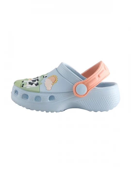 Foto van product Next Sandalen duifblauw / koraal / zwart