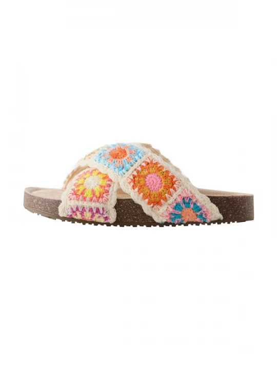 Foto van product Next Sandalen ecru / lichtblauw / donkeroranje / pink