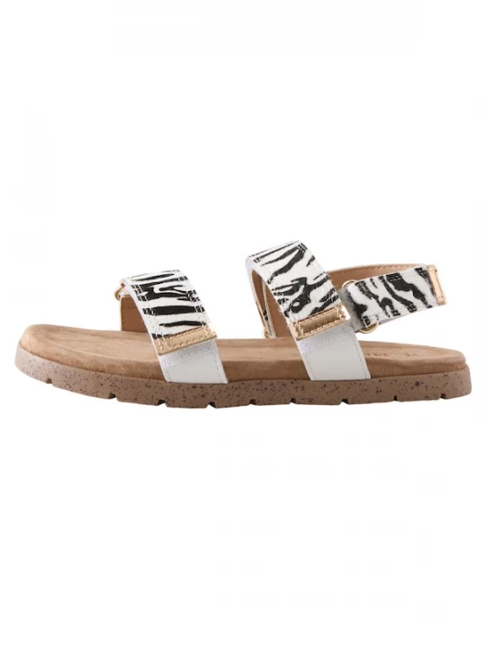 Foto van product Next Sandalen goud / zwart / wit