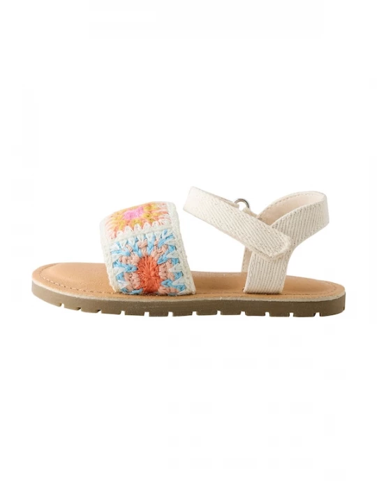 Foto van product Next Sandalen ivoor / lichtblauw / geel / lichtroze