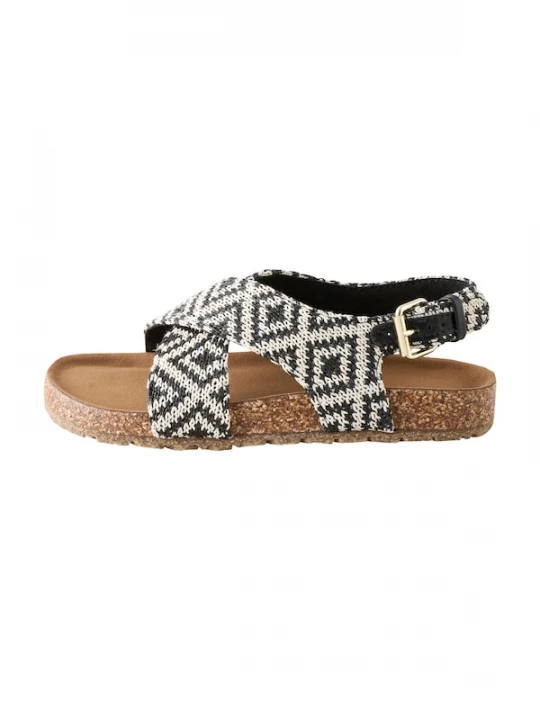 Foto van product Next Sandalen zwart / wit