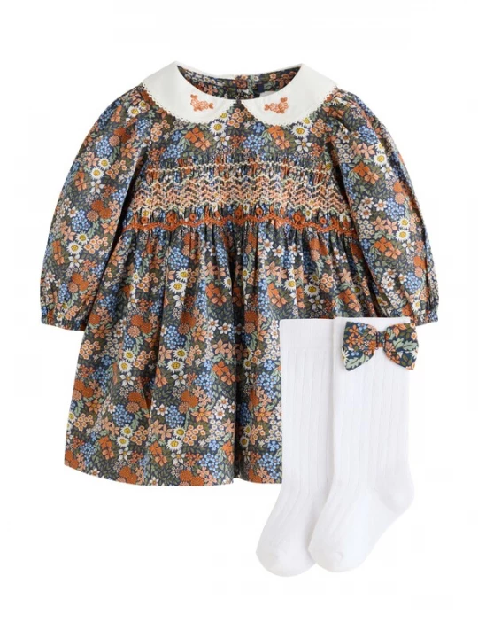 Foto van product Next Set navy / cognac / olijfgroen / wit