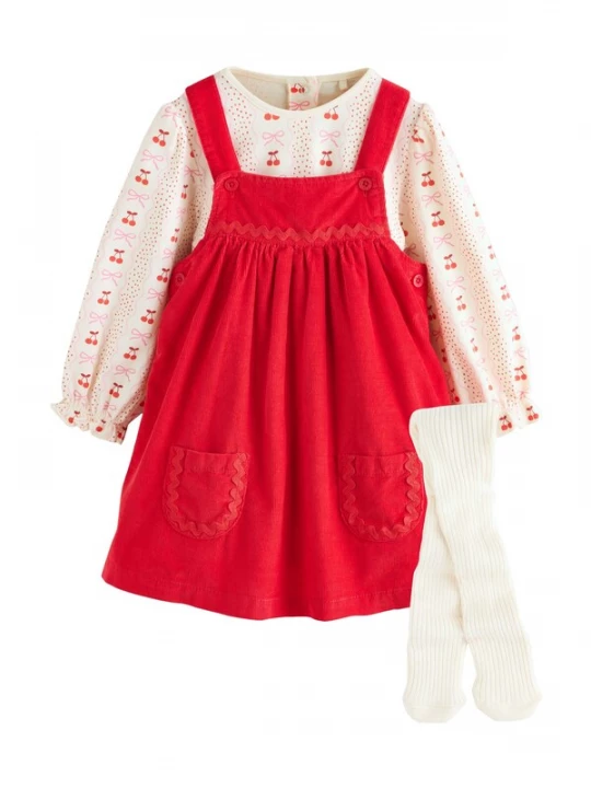 Foto van product Next Set rosa / rood / wit