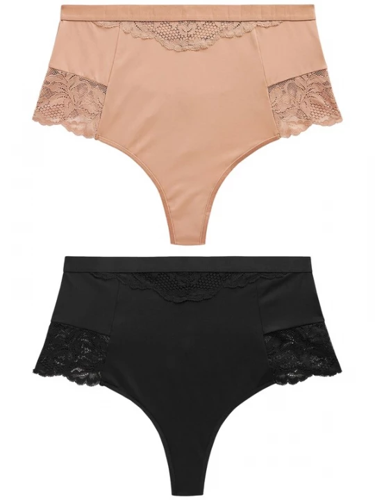 Foto van product Next Shapingslip donkerbeige / zwart