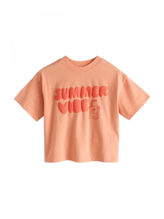 Foto van product Next Shirt abrikoos / donkeroranje