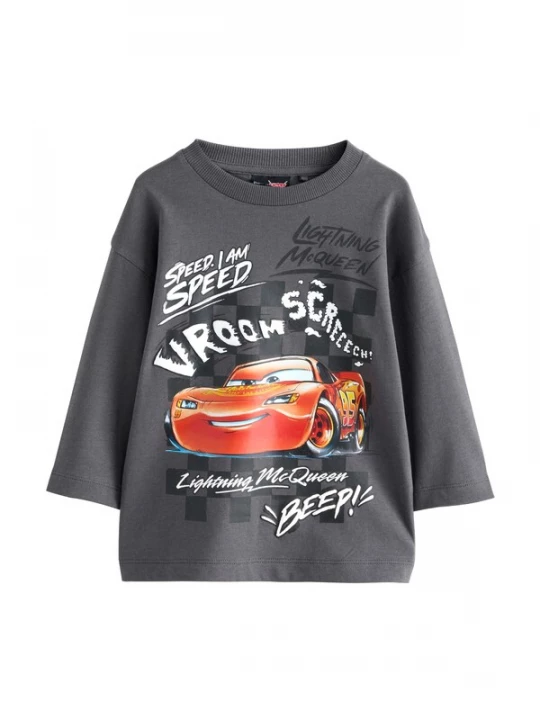 Foto van product Next Shirt antraciet / grafiet / rood / wit