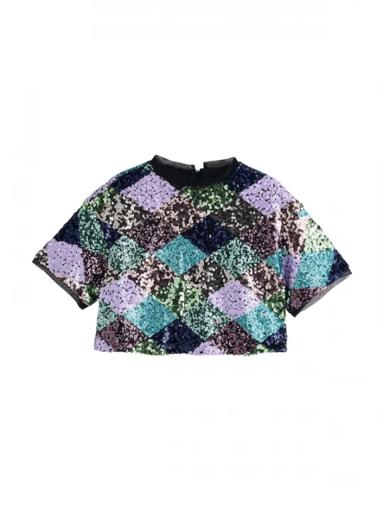 Foto van product Next Shirt azuur / groen / jade groen / aubergine / sering
