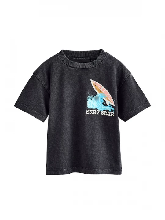 Foto van product Next Shirt azuur / lavendel / zalm roze / zwart