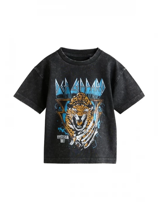 Foto van product Next Shirt azuur / pueblo / zwart / offwhite