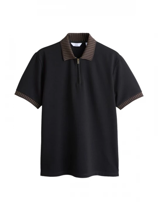 Foto van product Next Shirt beige / donkerbruin / zwart