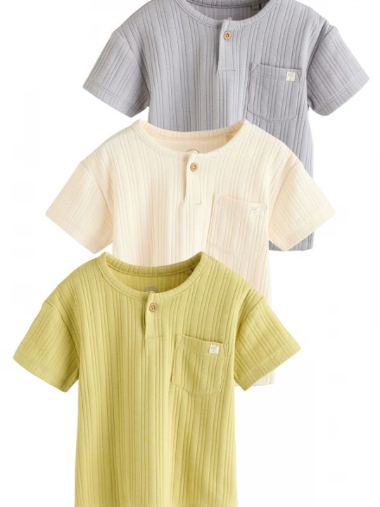 Foto van product Next Shirt beige / grijs / groen