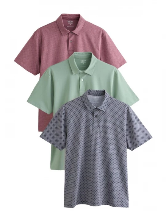 Foto van product Next Shirt beige / pastelgroen / lichtlila / eosine
