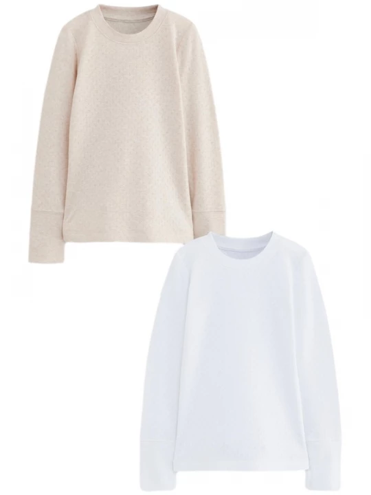 Foto van product Next Shirt beige / wit