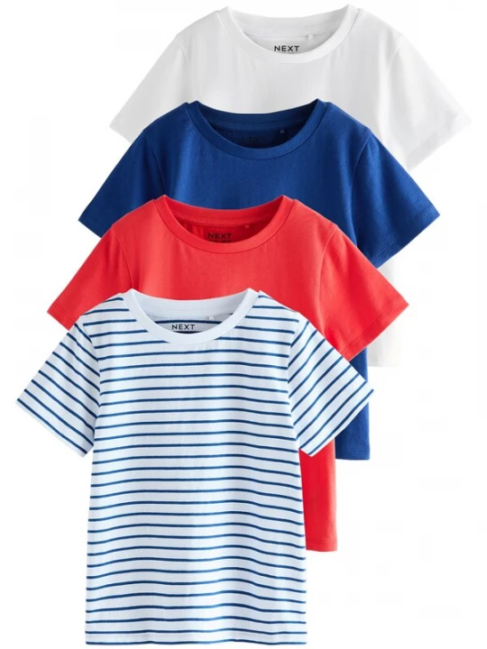 Foto van product Next Shirt blauw / donkerblauw / rood / wit