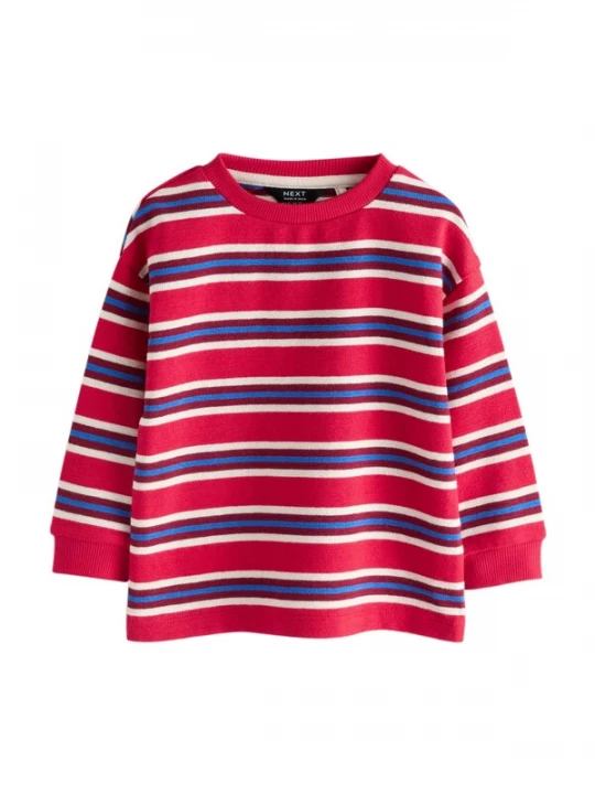 Foto van product Next Shirt blauw / grenadine / donkerrood / wit
