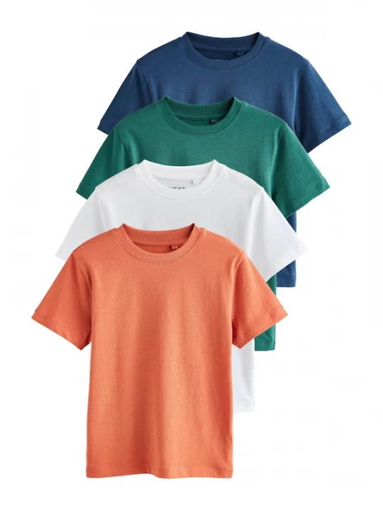 Foto van product Next Shirt blauw / groen / oranje / wit