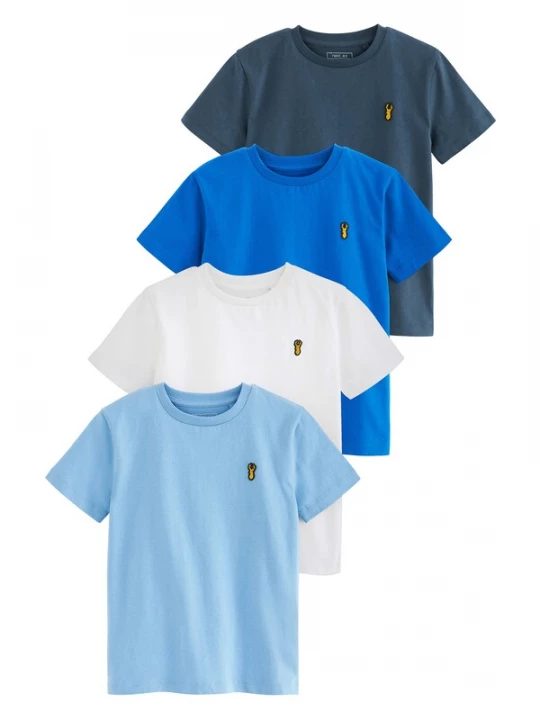 Foto van product Next Shirt blauw / marine / lichtblauw / wit