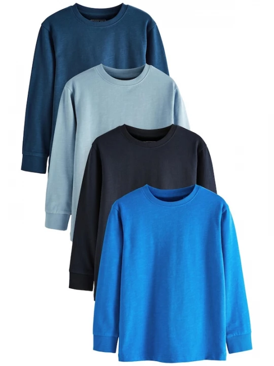 Foto van product Next Shirt blauw / navy / lichtblauw