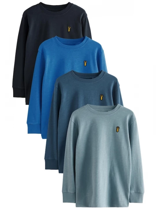 Foto van product Next Shirt blauw / navy / lichtblauw / petrol