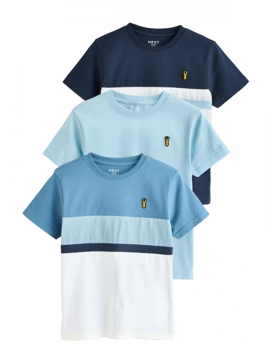 Foto van product Next Shirt blauw / navy / lichtblauw / wit