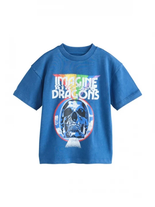 Foto van product Next Shirt blauw / rood / wit