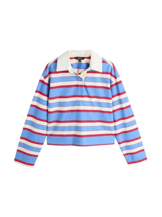 Foto van product Next Shirt blauw / rood / wit