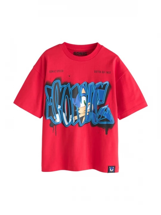 Foto van product Next Shirt blauw / rood / zwart