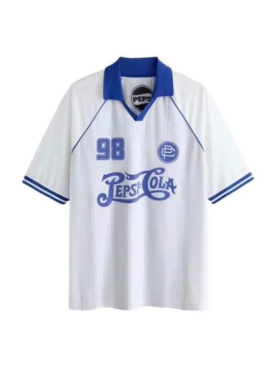 Foto van product Next Shirt blauw / wit