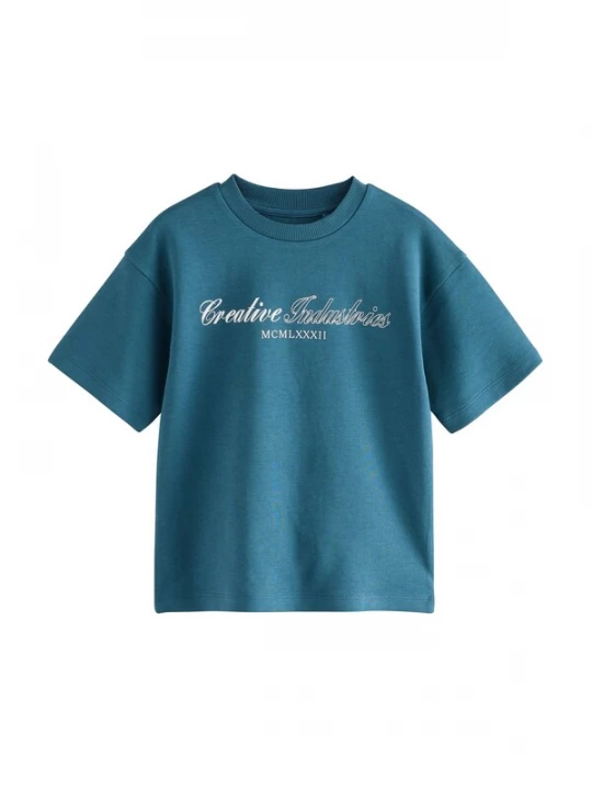 Foto van product Next Shirt blauw / wit