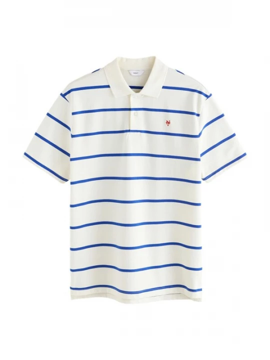 Foto van product Next Shirt blauw / wit