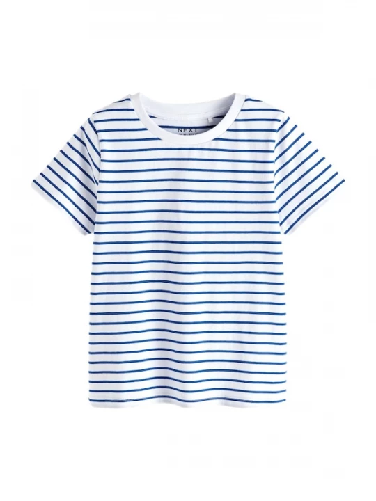 Foto van product Next Shirt blauw / wit