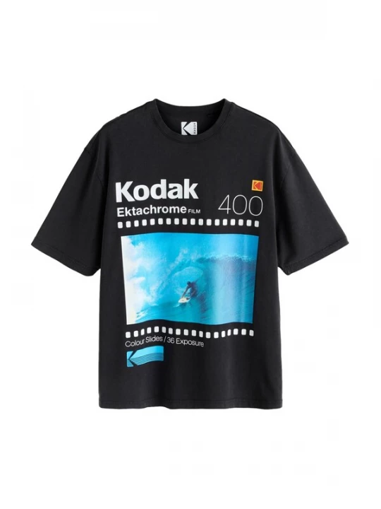 Foto van product Next Shirt blauw / zwart / wit