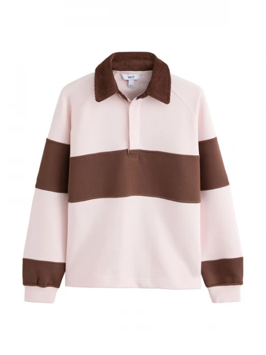 Foto van product Next Shirt bruin / poederroze