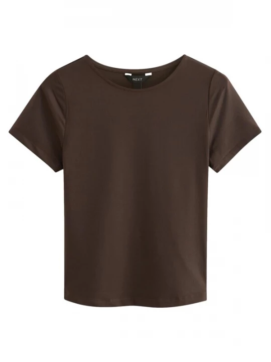 Foto van product Next Shirt chocoladebruin
