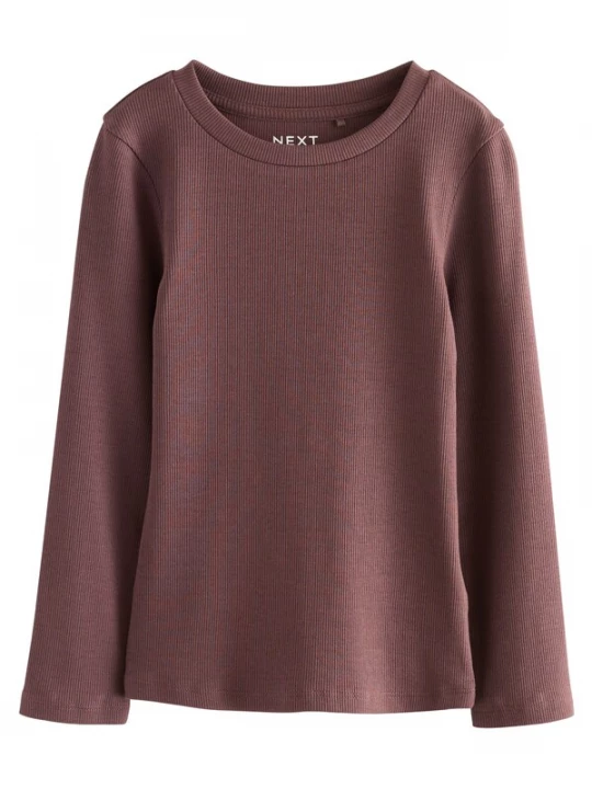 Foto van product Next Shirt chocoladebruin