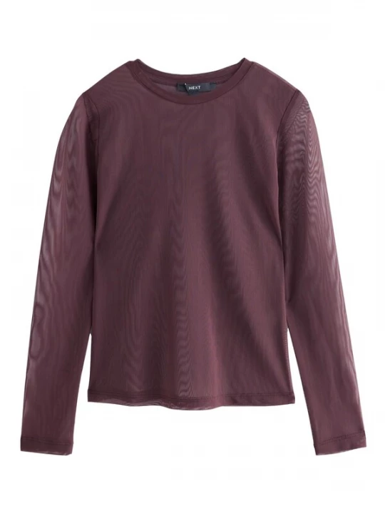 Foto van product Next Shirt chocoladebruin